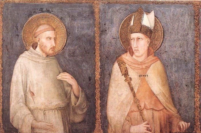 Simone Martini St Francis and St Louis of Toulouse china oil painting image